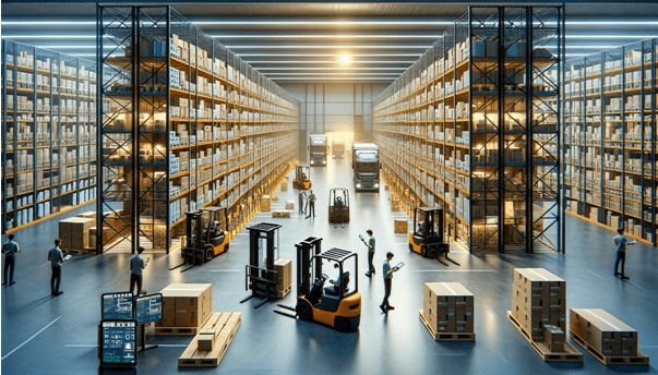 Warehouse and logistics storage facility